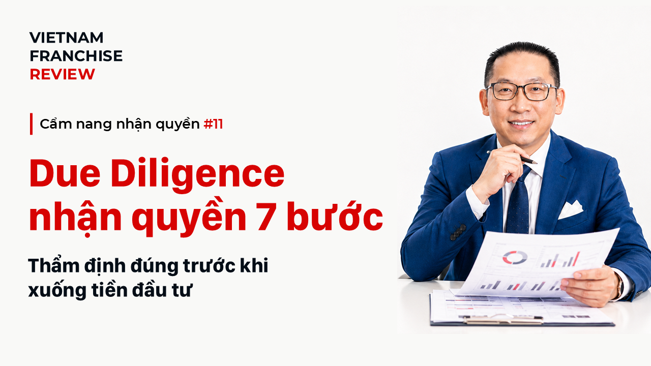 Nhận quyền #11: Quy trình thẩm định nhượng quyền 7 bước