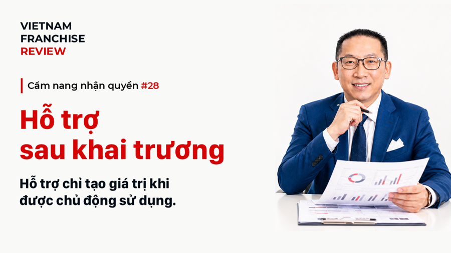 Nhận quyền #28: Hỗ trợ sau khai trương cần tận dụng thế nào? Nhận quyền #28: Hỗ trợ sau khai trương cần tận dụng thế nào?