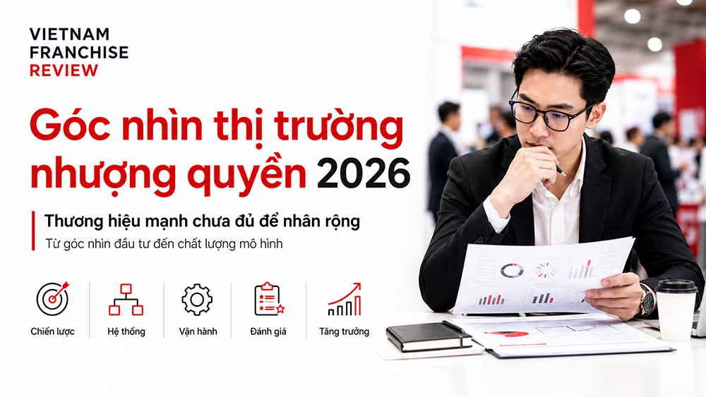Góc nhìn VietFranchise 2026: Thương hiệu mạnh chưa đủ để nhượng quyền?